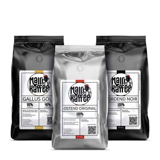 3er-Kaffee-Bundle - 1kg