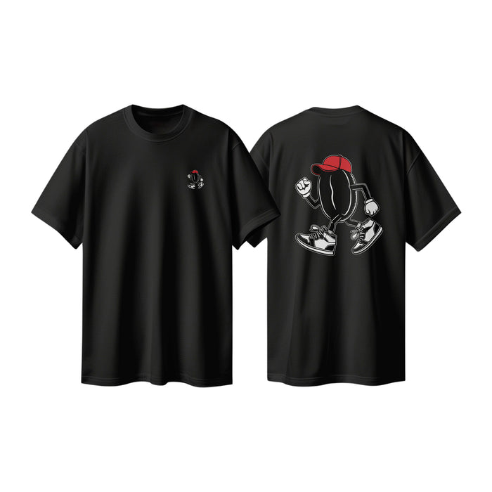 T-Shirt "Die Bohne" - schwarz